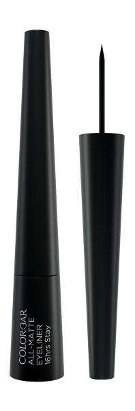 Colorbar All-Matte Eyeliner Жидкая подводка с матовым эффектом | 1 Matte black