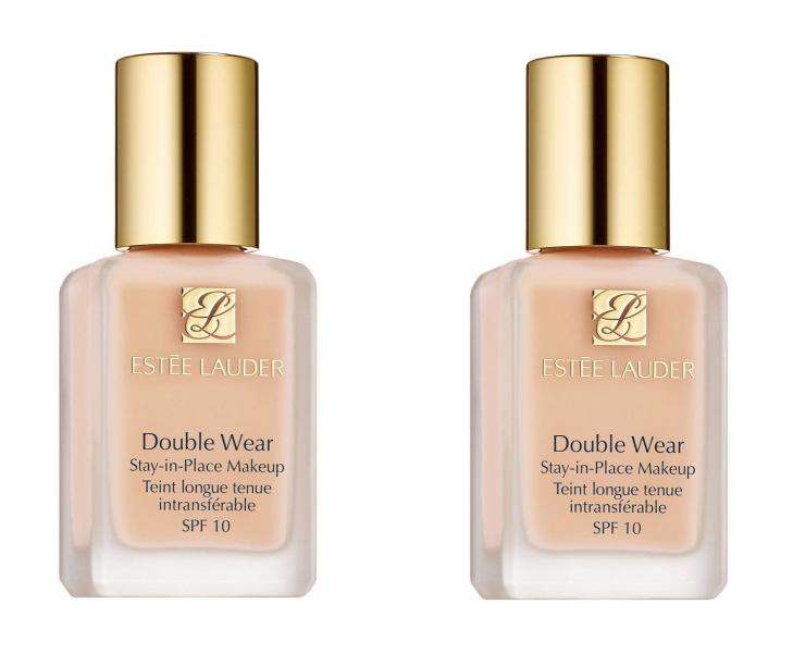 Estee Lauder Double Wear Stay-in-Place Makeup SPF 10 Duo Set - 1W1 Bone Набор из двух устойчивых тональных кремов для лица