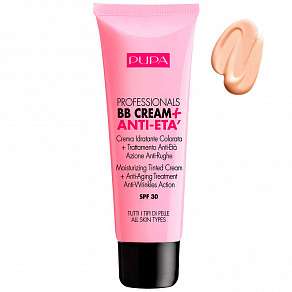 Увлажняющий крем-тон + антивозрастной уход против морщин. PROFESSIONALS BB CREAM + ANTI-ETA